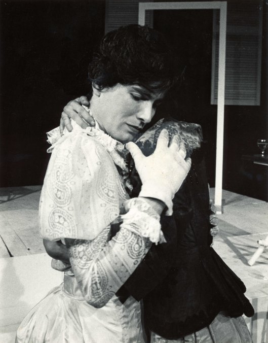 Richard Sandells in Cloud Nine (and in a dress)